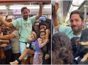 ¿Halago o acoso? Extranjero se sube a vagón de mujeres en metro de CDMX y le lanzan piropos