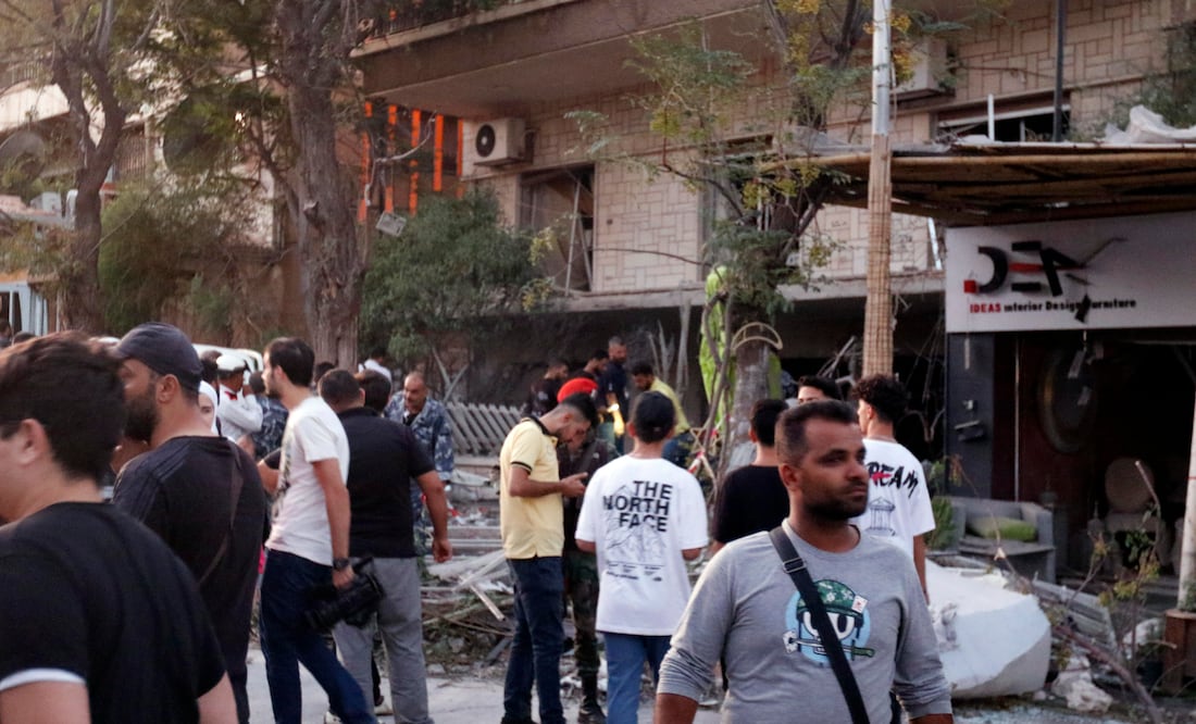 México urge a sus ciudadanos en Israel e Irán "a considerar el traslado de inmediato"(Siria, Damasco) EFE/EPA/YOUSSEF BADAWI