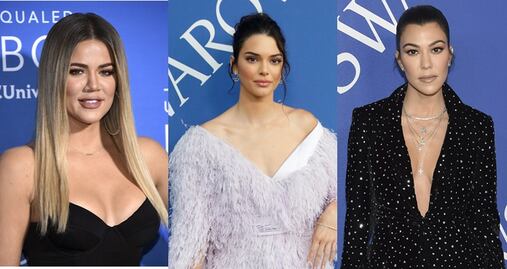 Las hermanas Kardashian-Jenner 'paralizan' Instagram con transparencias
