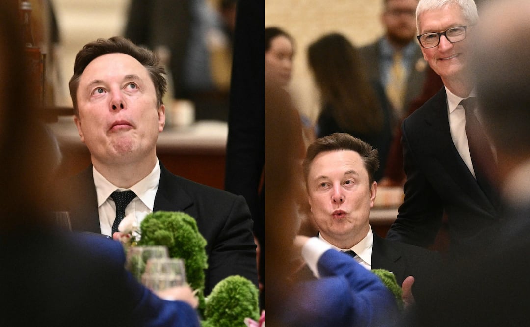 ¿Más polémico que Trump? Elon Musk sorprende en China con extraños gestos. VIRAL. Foto: AFP