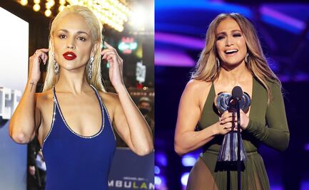 Eiza González sigue a JLo y luce una falda totalmente transparente 
