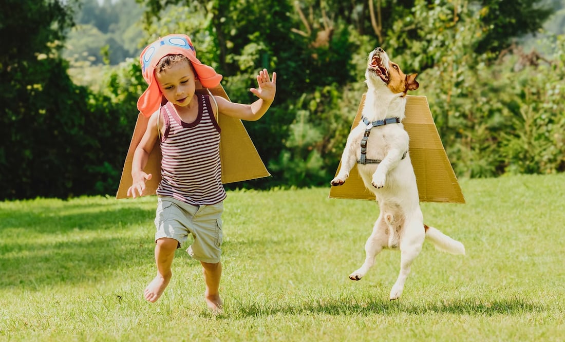 Estas son las razones por las que tu hijo debería crecer con un perro. Foto:  iStock-alexei_tm