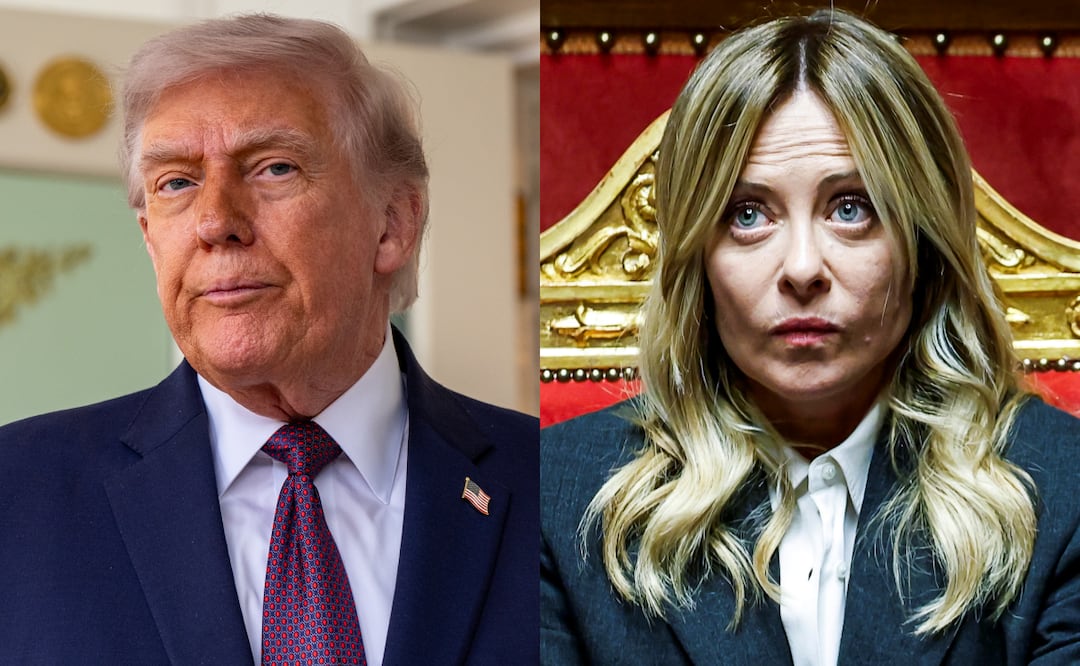 Donald Trump explota contra Meloni por defender al Papa: “La inaceptable es ella”. Foto: AP/EFE