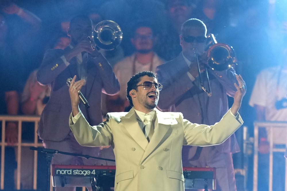 Bad Bunny conquista Tokio: Spotify lanza película de su histórico concierto en Asia. Foto: AP/Andre Penner