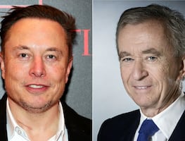 El multimillonario francés que desbancó a Elon Musk de la lista de los más ricos