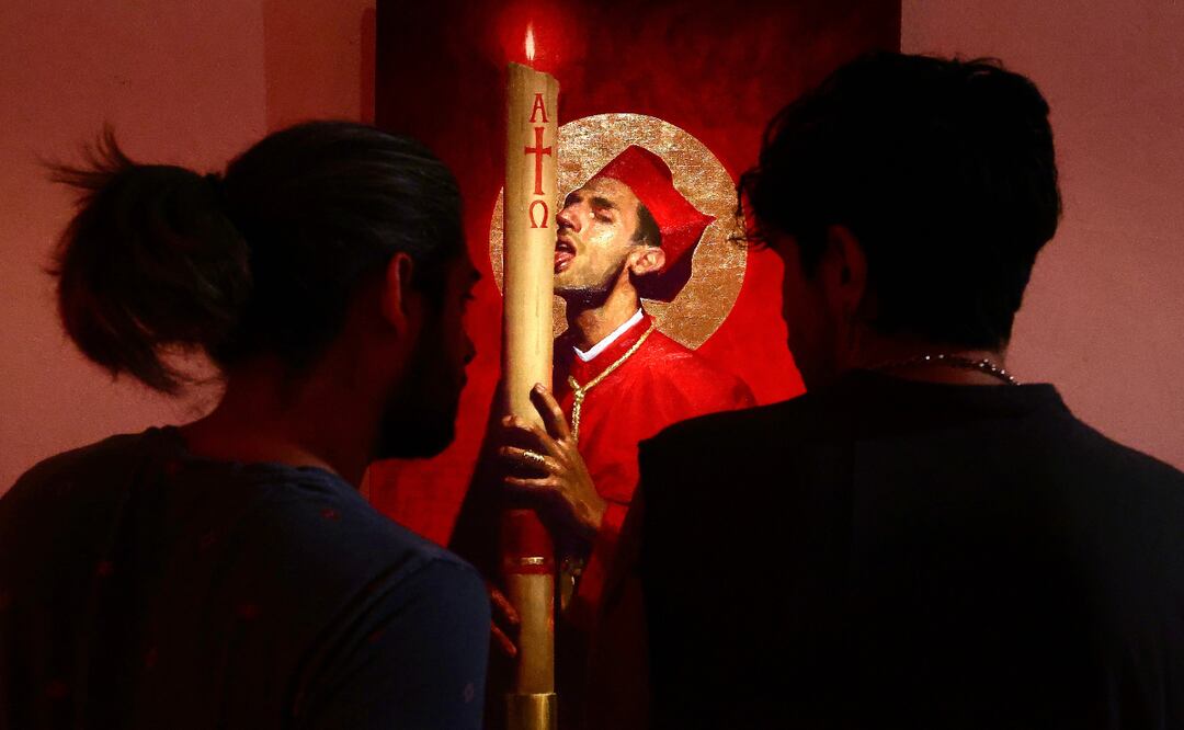 “La Venida del Señor” de Fabián Cháirez. Foto: Berenice Fregoso/El Universal