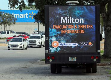 Huracán Milton podría dejar daños por valor de hasta 175 mil millones, según estimaciones