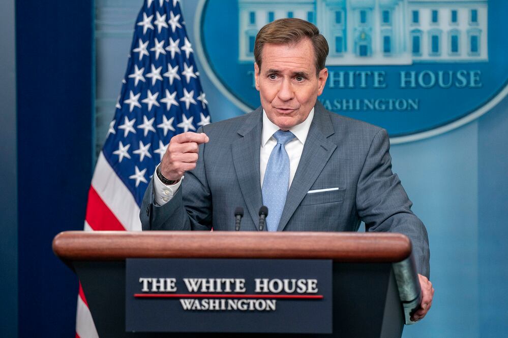 EE. UU. Respeta Decisiones de Israel sobre Posible Invasión de Gaza: Portavoz de la Casa Blanca. EFE/EPA/Ken Cedeno / POOL