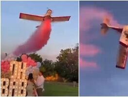 Fiesta de revelación de género termina en tragedia con aparatoso choque de avioneta
