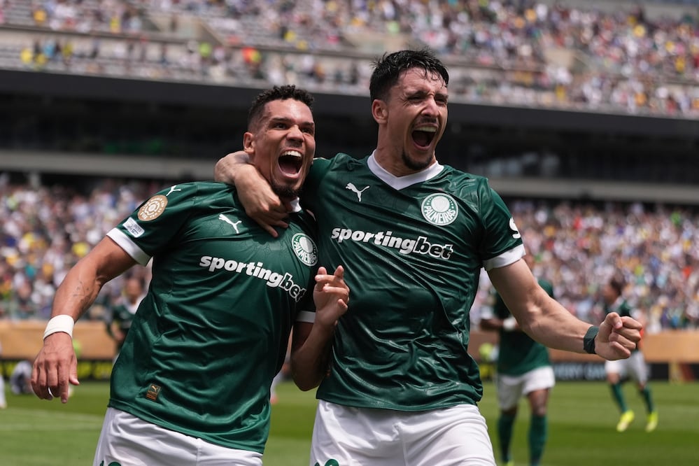 Palmeiras elimina al Botafogo en la prórroga y avanza a cuartos del Mundial de Clubes 2025 (AP Photo/Matt Slocum)
