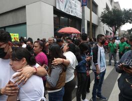 Video. Así se vivió el sismo de 7.7 que sacudió a México en aniversario de temblores