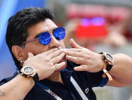 Maradona: "Yo soy EL DIEGO para la GENTE"