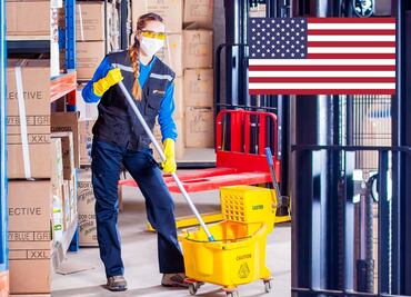 ¿Cuánto ganan los conserjes y trabajadores de limpieza en Estados Unidos?