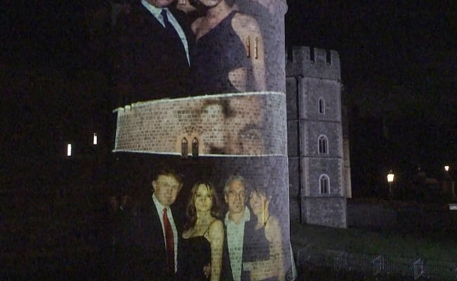 Escándalo en Reino Unido: protestas y proyección de Trump con Epstein empañan visita de Estado a Windsor