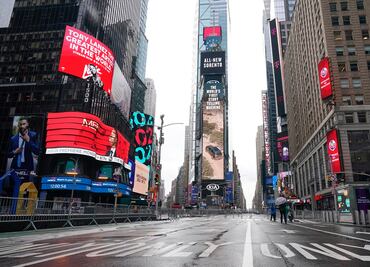 Policía cierra Times Square para evitar multitudes por Año Nuevo