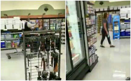 Mujer se niega a usar cubrebocas y agrede a empleada de supermercado