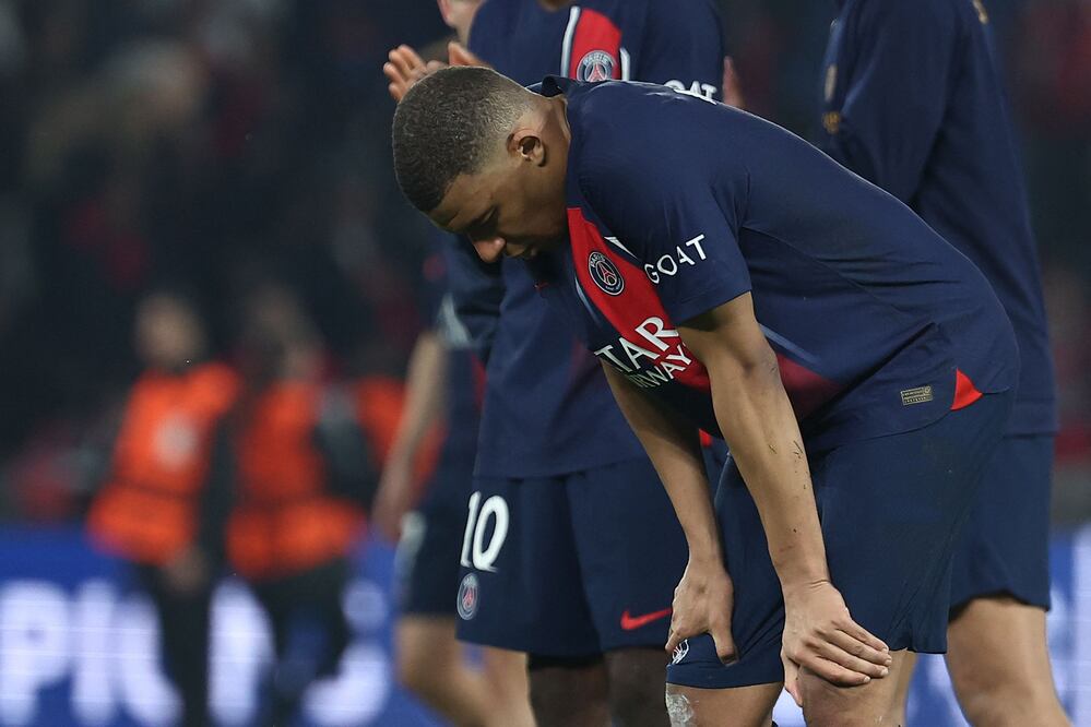 El PSG queda fuera de la Champions las perder contra el Dortmund. Foto: AFP