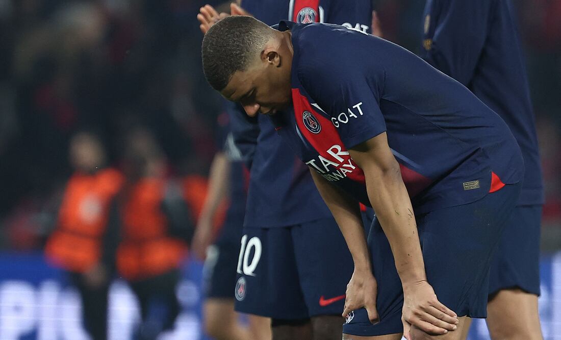 El PSG queda fuera de la Champions las perder contra el Dortmund. Foto: AFP
