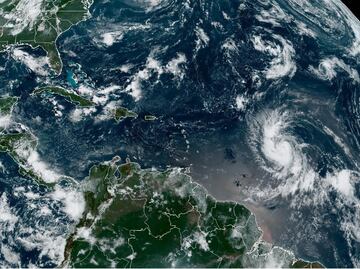 Huracán Lee se forma en el océano Atlántico; esta es su trayectoria