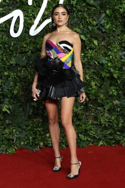 El minivestido de lujo con el que Olivia Culpo conquistó los Fashion Awards 