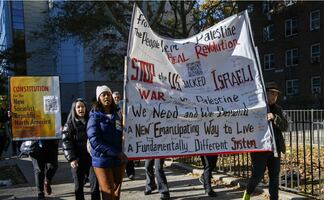 Ocupan las oficinas de varios senadores de EU para pedir un alto el fuego en Gaza