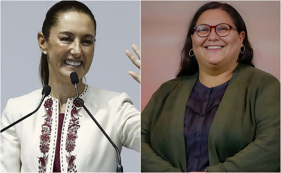 Claudia Sheinbaum crea la Secretaría de las Mujeres y pone a Citlalli Hernández colmo titular. Foto: EFE
