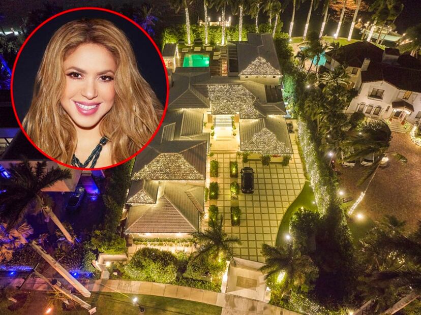 Shakira decora su mansión de $15.9 millones de dólares en Miami para celebrar la Navidad. Foto: The Grosby Group