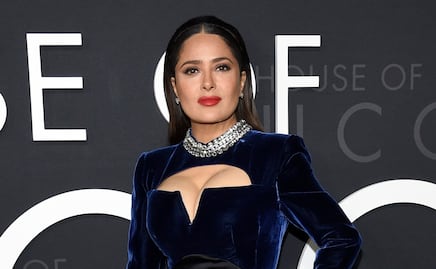El atrevido vestido con el que Salma Hayek conquistó Nueva York