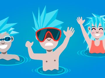 Canadienses participan en el concurso anual de "cabello congelado"