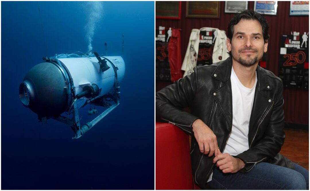 Alan Estrada reacciona a muerte de pasajeros del submarino Titán. Foto: AP/Carlos Mejia/El Universal