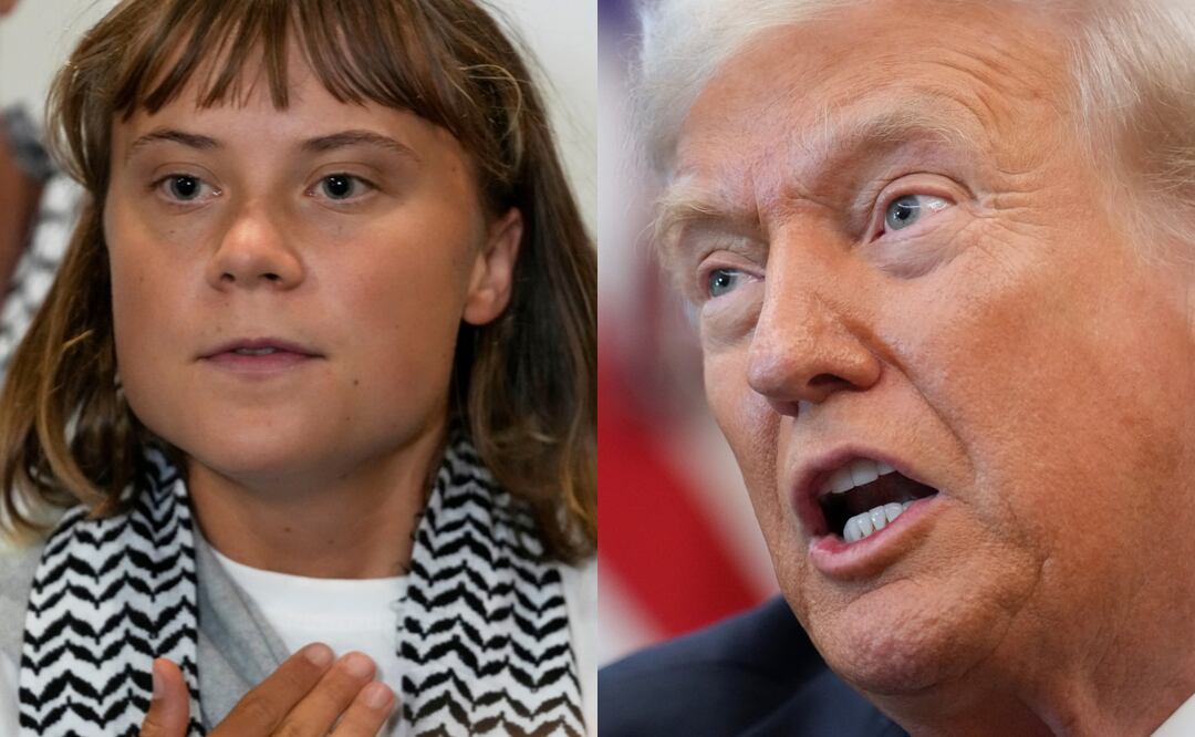 Trump arremete contra Greta Thunberg: “Está tan enojada, tan loca... sólo es una alborotadora”. Foto: AP