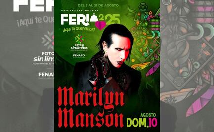 Marilyn Manson en SLP. Católicos piden cancelar show por "propiciar el mal"