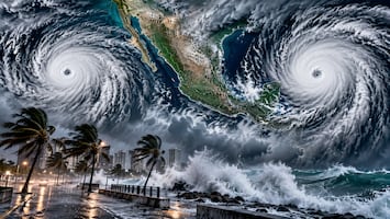 Isaías y Simón amenazan a México: estos estados tendrán lluvias torrenciales, fuertes vientos y oleaje en fin de semana