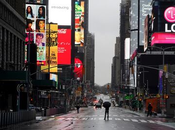Crece la ansiedad en Nueva York, epicentro del coronavirus en EU