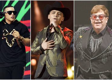 Daddy Yankee, Christian Nodal y Elton John, los shows que ofrece San Antonio para este año