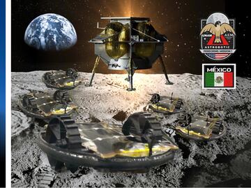 México tiene lista primera misión de 5 microrrobots para lanzar a la Luna el 8 de enero