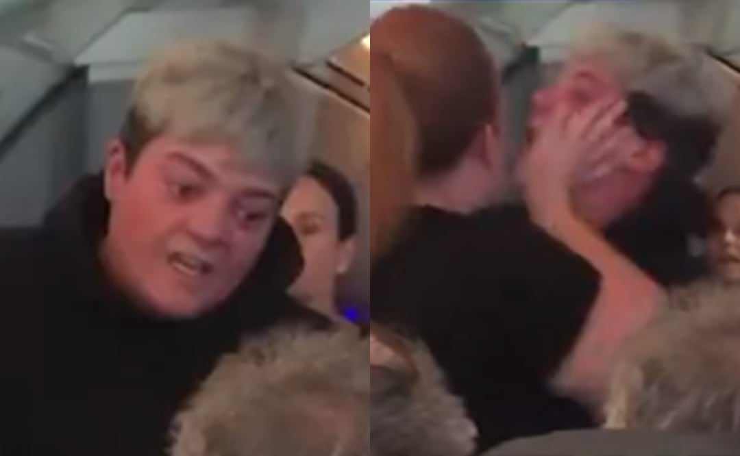 Pasajera enloquece en pleno vuelo y el avión se ve obligado a regresar: ‘’lárgate de mi vuelo’’. Foto: X