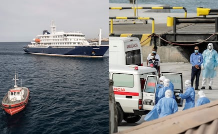 Crucero con brote mortal de hantavirus navega hacia Canarias con 150 pasajeros aislados
