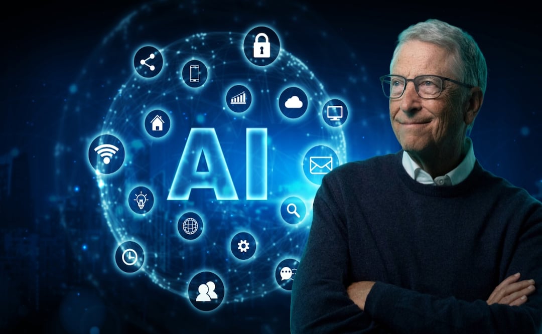 Bill Gates predice el fin de dos profesiones en 10 años debido a la IA: “Los humanos no serán necesarios”. Foto: Adobe / AP