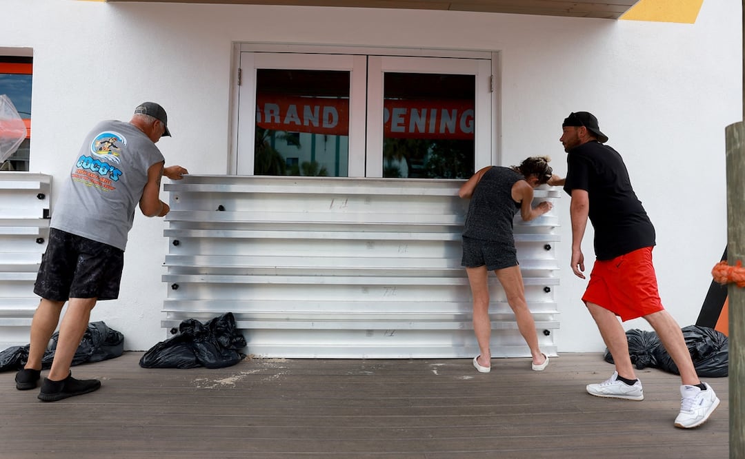 Huracán Idalia. AFP (Photo by JOE RAEDLE / GETTY IMAGES NORTH AMERICA / Getty Images via AFP)