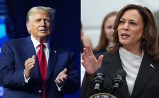 Kamala Harris manda mensaje a Trump: "Si tienes algo que decirme, dímelo en la cara"