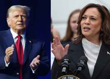 Kamala Harris manda mensaje a Trump: "Si tienes algo que decirme, dímelo en la cara"