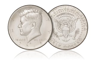 Esta es la moneda de $50 centavos de John F. Kennedy que vale $196,165 pesos en Estados Unidos