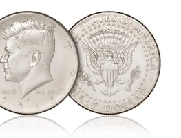 Esta es la moneda de $50 centavos de John F. Kennedy que vale $196,165 pesos en Estados Unidos