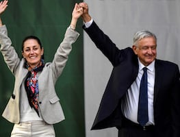 Sheinbaum cierra 2024 defendiendo el legado de AMLO y de México ante Estados Unidos