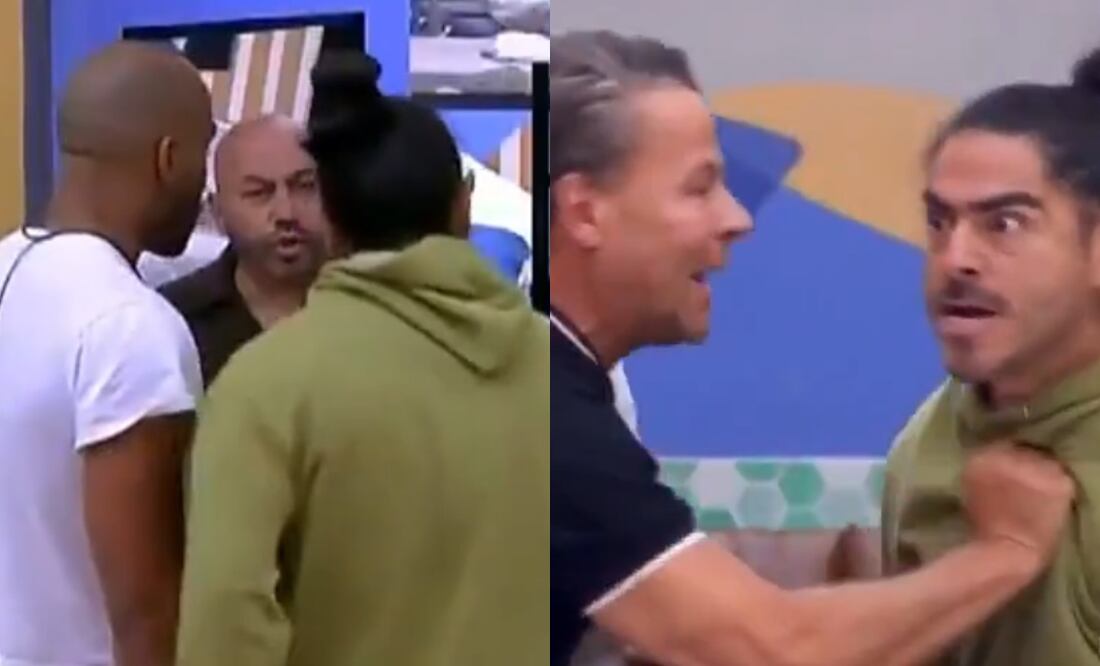 Rey Grupero y Lupillo Rivera protagonizan pelea; sorprende reacción de Alfredo Adame. VIRAL. Foto: Tomada de Twitter @ShelbyT182 / Telemundo