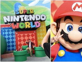 "¡Vamos allá, Hollywood!". El primer parque temático de 'Super Mario' abrirá en EU