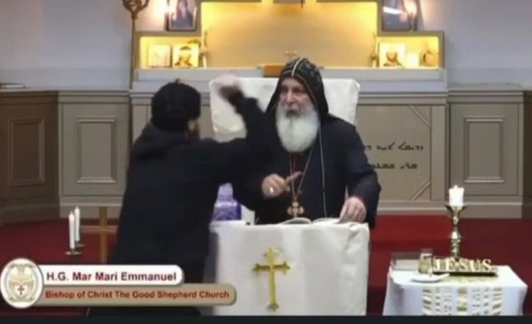 Apuñalan a un sacerdote y varios feligreses durante una misa en una iglesia de Sídney. EFE/Christ The Good Shepherd Church