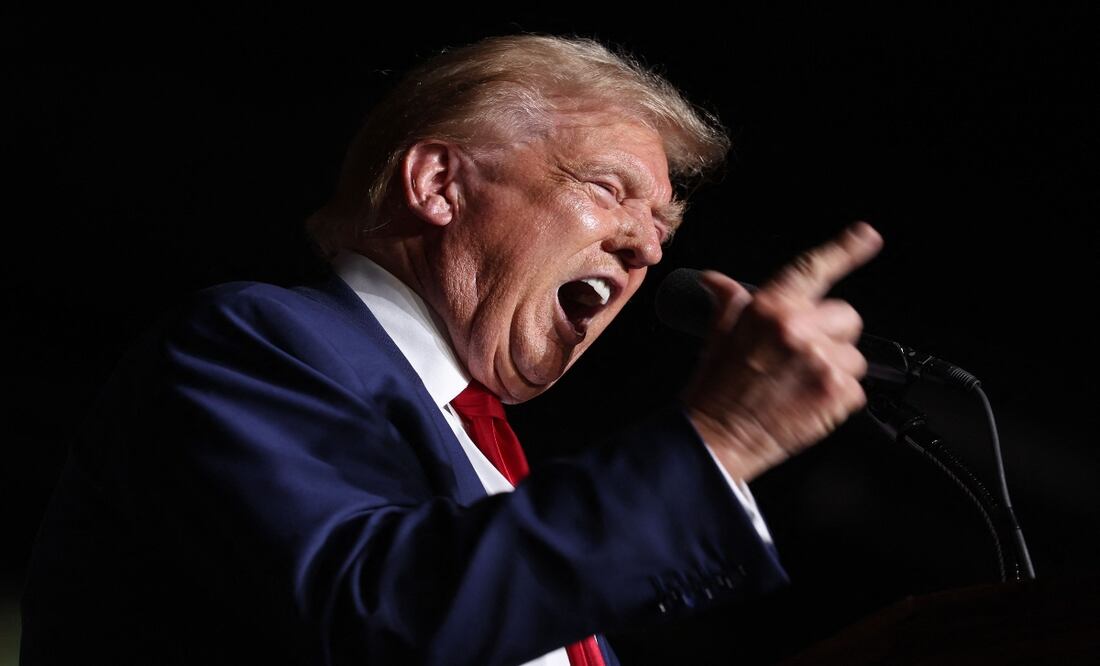 Haitianos en EU exigen a Trump que pare de decir mentiras sobre que comen perros y gatos. Foto: AFP