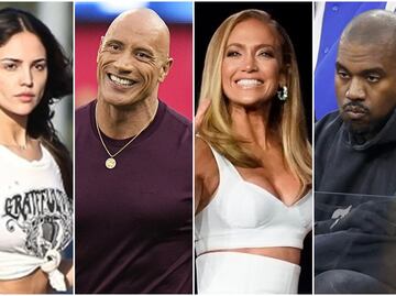 Eiza González, JLo, Jay-Z y otras estrellas presentes en el Super Bowl LVI